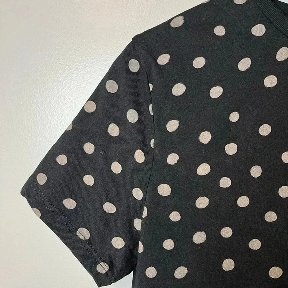 Zara Cotton  T-Shirt Dot Pattern - Picture 5 of 7